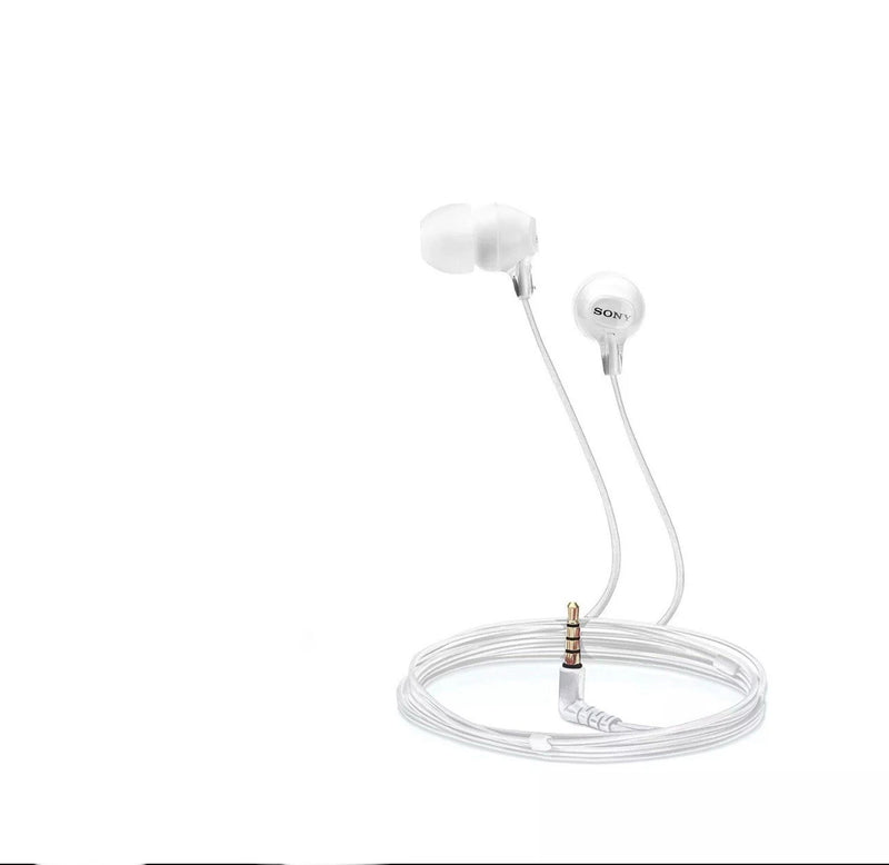 Sony MDR-EX15LP In-Ear Headphones - White