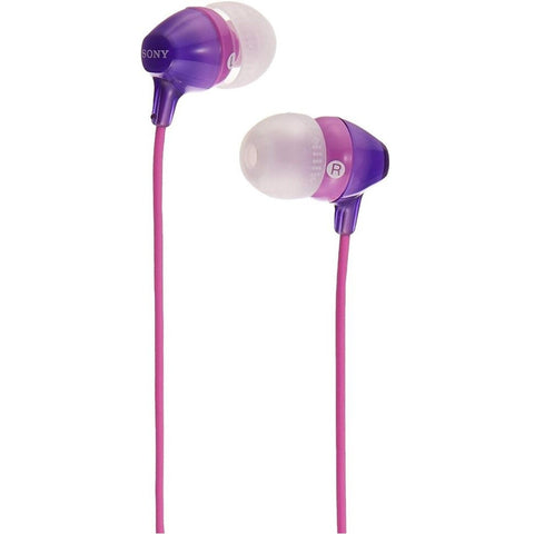 Sony MDR-EX15LP In-Ear Headphones — Violet
