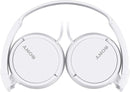 Sony MDR-ZX110 On-Ear Wired Headphones - White