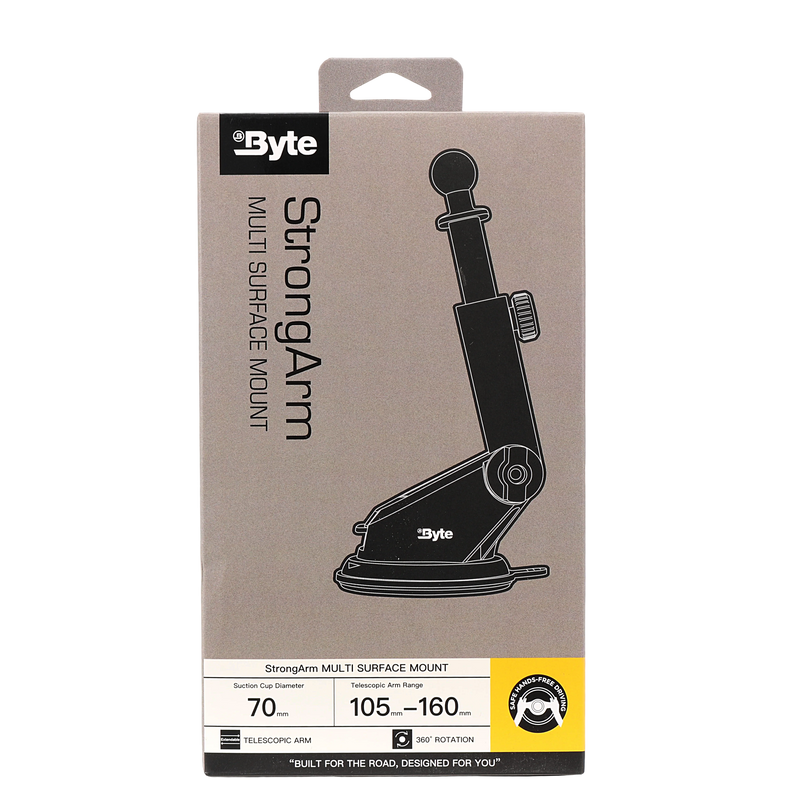 Byte Strong Arm Surface - Windscreen Suction Phone Holder
