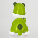 Cat Luigi character figure shown alongside official Nintendo licensed retail packaging.