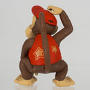 Diddy Kong character figure shown standing right next to the official Nintendo licensed retail packaging.