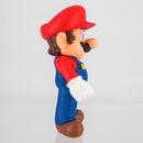 Top down view of the 6cm Super Mario figurine showing cap detail and paint finish.