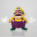 Rear view of the Wario figurine illustrating the detailed 360-degree sculpt of his stocky build.