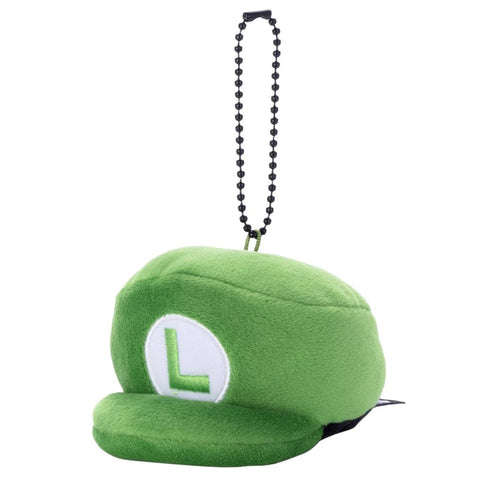 Super Mario Plush — Luigi Cap Mascot (Small)