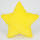 The Super Star plush toy being held to demonstrate its perfect, collectible display size.