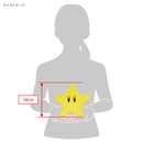 The Super Star plush toy being held to demonstrate its perfect, collectible display size.