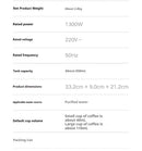 Xiaomi Mijia Capsule Coffee Machine S1