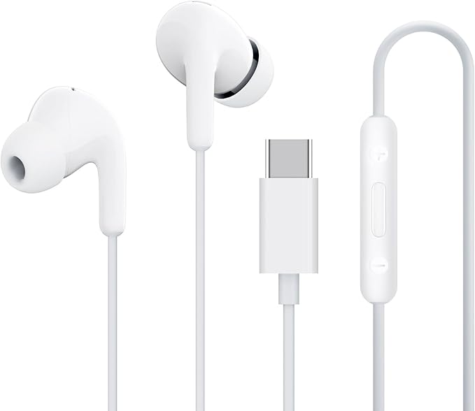 Xiaomi Type-C Wired Earphones with HD Microphone — Black